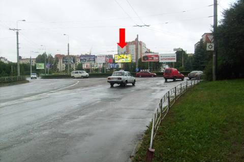 Білборд, Бігборд (Борд)  A у Тернополі, 3x6  Злуки пр. / Коновальця вул., біля АЗС "Укрнафта", в центр Фото 1