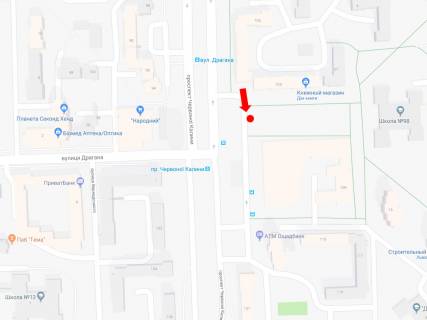 Сiтiлайт B у Львові, 1.8x1.2  Червоної Калини пр., 109, зуп. "пр. Червоної Калини", з центру схема