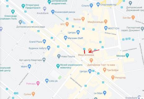 Видеоборд A у Дніпро (Дніпропетровськ) Яворницького пр-т, 50, ТЦ Пасаж, бічний. Прайс за трансляцію ролика 10сек, 1 вихід в 5 хвилин, c 07:00 до 23:00. Розрахунки для інших параметрів розміщення уточнюйте у менеджера - 291139 схема