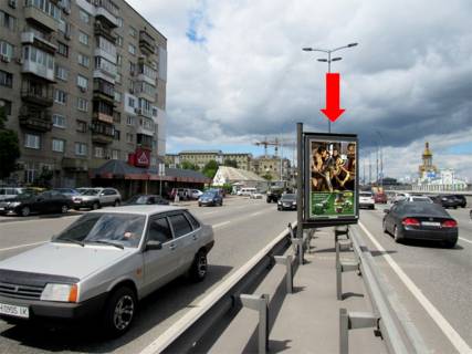 Скролер, Скрол A у Києві, 1.8x1.2  Набережно-Хрещатицька вул., 11, на р/п, (2), у бік Гаванського мосту - 474763 Фото 1