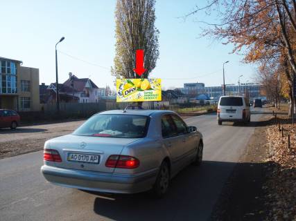 Билборд  в Ужгороде, 3x6  Краснодонців вул., біля ринку фото 1