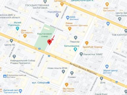 Ситискролл B в Николаеве Соборна вул., 4 схема