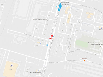 Призма B в Харькове, 3x6  Ландау пр., 38, з центру - 666276 схема