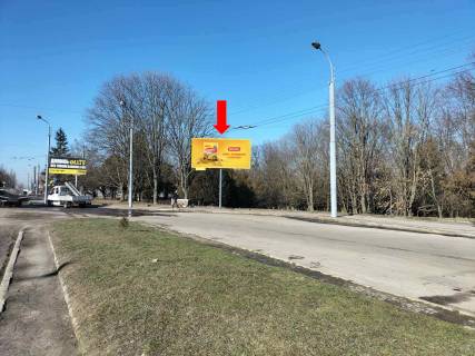 Билборд A в Ровно, 3x6  Курчатова вул. / Галицького вул., між стадіоном "Мототрек" і супермаркетами "Fozzy", "Comfy" фото 1
