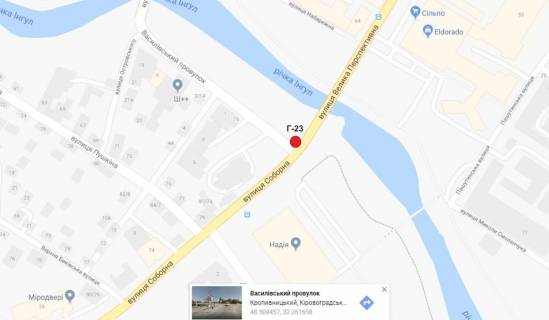 Билборд A в Кропивницкий (Кировоград), 3х6  пров. Василівський/вул.В.Перспективна  схема