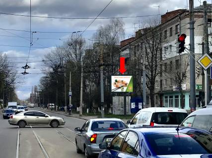 Скроллер  в Житомире, 2.3x3.14  Грушевського вул. (колиш. вул. Котовського), 14 - Покровська вул. (колиш. вул. Щорса) навпроти ТЦ "Олді", супермаркетів "Сільпо", "Ельдорадо", на світлофорі - 446644 фото 1