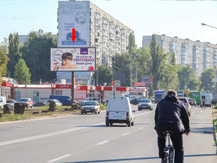Билборд B в Харькове, 3x6  Павлова вул., 140, (1), ст.м. "Студентська", в центр фото 1
