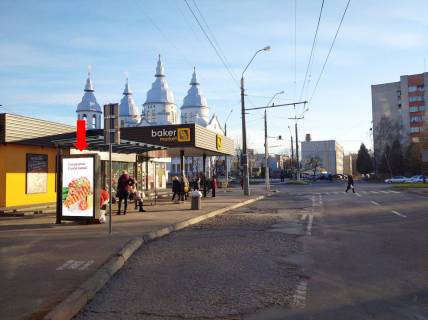 Сiтiлайт B у Львові, 1.8x1.2  Суботівська вул., 2 - вул. Широка (зуп. "Гніздовського"), в бік вул. Широкої Фото 1