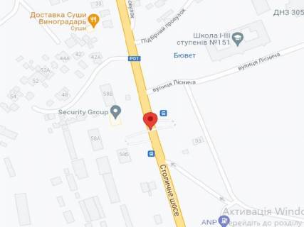 Нестандарт A в Киеве Столичне шосе, Ліснича вул., з м. Київ. Монтаж + демонтаж оплачується окремо, вартість робіт дорівнює вартості дод. зміни сюжету схема