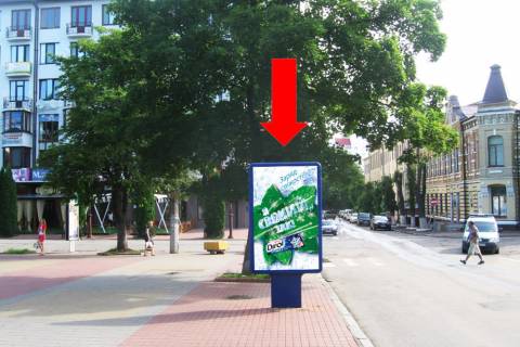 Ситилайт  в Хмельницком, 1.8x1.2  Володимирська вул. / Проскурівська вул., 44, навпроти готелю "Жовтевий" фото 1