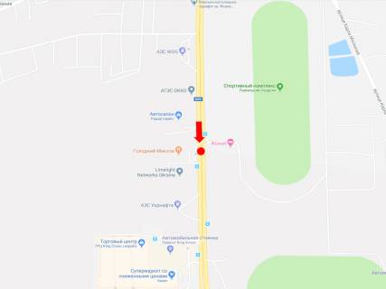 Призма A в Львове, 3x6  Стрийська вул., 179, роздільник, біля іподрому, ТРЦ "King Cross", супермаркетів "Ашан", "Фокстрот", "Епіцентр", з центру - 19130 схема