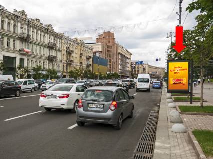 Скроллер A в Киеве, 1.8x1.2  Хрещатик вул., 29, біля магазину "Mark&Spencer", "Roshen" - 469923 фото 1