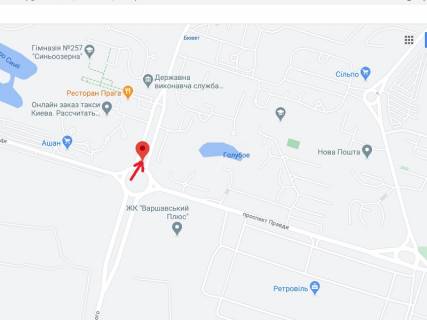Призма A в Киеве Правди пр. - Гонгадзе пр. - 331369 схема