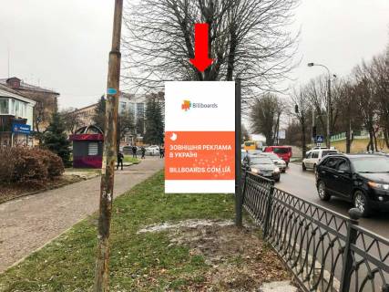 Ситилайт B в Ровно, 1.8x1.2  Чорновола вул., 39 / Новака вул., з центру фото 1