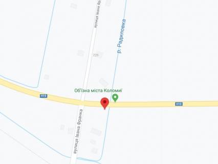 Билборд B в Коломые, 3х6  м.Коломия (траса Ів.-Фр.-Чернівці, автозаправка 157-й км) ст.Б схема