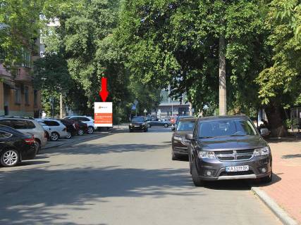 Сiтiлайт B у Києві, 1.8x1.2  Туровська вул., 10/36 - вул. Юрковська, в сторону ст.м. "Тараса Шевченка" Фото 1