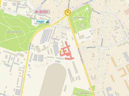 Призматрон, Призма + у Одесі, 3x6  Середньофонтанська вул. - Фонтанська дорога, 4А, ліва - 560914 схема