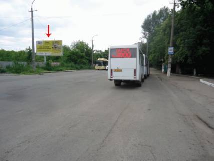 Білборд, Бігборд (Борд)  B у Дніпро (Дніпропетровськ), 6х3  пров. Добровольців, 6, до центру Фото 1