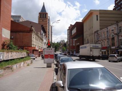 Ситилайт B в Днепр (Днепропетровск), 1,2x1,8  вул.Шевченка, 32, біля Катеринославського б-ру, поруч готель "Каспій" фото 1