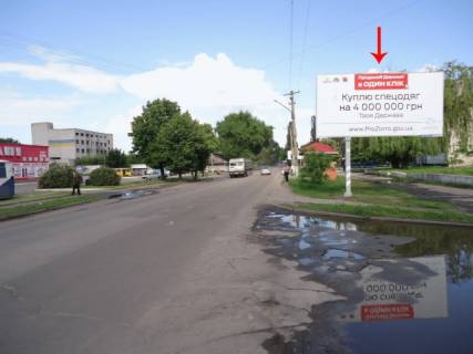 Билборд  в Павлограде вул. Степового Фронту,36 біля "КАПИ", з центру фото 1