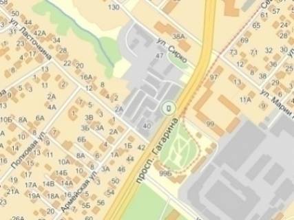 Ситилайт  в Днепр (Днепропетровск) Пр. Гагаріна, 40 схема