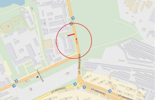 Білборд, Бігборд (Борд)  B у Дніпро (Дніпропетровськ), 6х3  вул.Дніпросталівська – вул.Журналістів схема