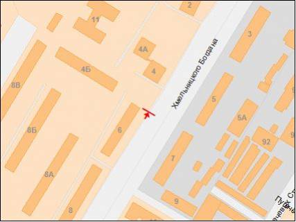 Билборд B в Днепр (Днепропетровск), 6х3  пр.Богдана Хмельницького, 6 схема