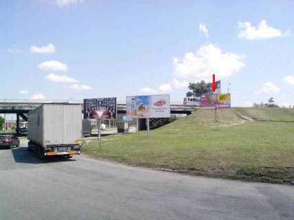 Билборд A в Днепр (Днепропетровск), 6х3  Донецьке шосе – вул.Передова фото 1
