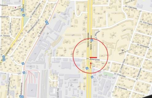 Призматрон, Призма A у Дніпро (Дніпропетровськ), 6х3  пр.Олександра Поля – вул.М.Драгоманова - 223211 схема