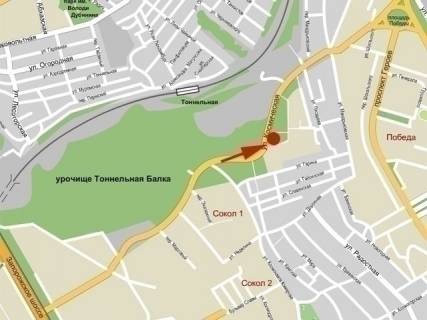 Білборд, Бігборд (Борд)  A у Дніпро (Дніпропетровськ), 6х3  вул.Космічна, р-н обласної лікарні, перед світлофором, рух вниз схема