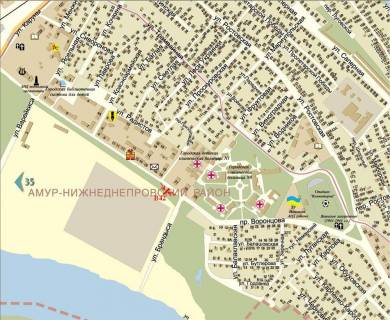 Билборд A в Днепр (Днепропетровск), 5,9х2,9  пр.Мануйлівський (Воронцова), 21 схема