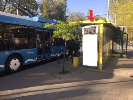 Нестандарт A в Днепр (Днепропетровск), 0,75х1,61 (перф)   Пл.Соборна, біля буд.14Д фото 1