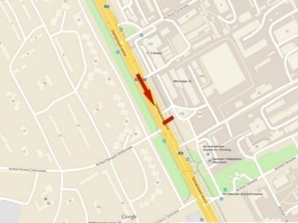 Билборд B в Днепр (Днепропетровск), 6х3  Запорізьке шосе – вул.Панікахи, а/салон "Porsche" схема