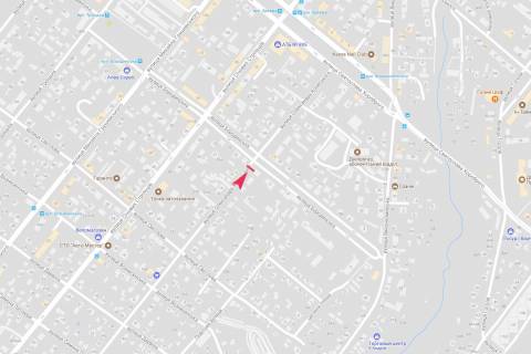 Бэклайт A в Днепр (Днепропетровск), 3,14х2,32  вул.Олександра Кониського (вул.Володарського) – вул.Бородинська схема