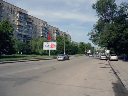 Билборд B в Днепр (Днепропетровск), 6х3  пр.Героїв 40, до центру фото 1