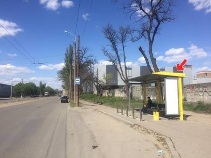 Нестандарт A в Днепр (Днепропетровск), 0,75х2,10 (перф)  Пр.Б.Хмельницького, біля буд.153А фото 1