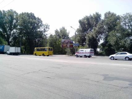 Білборд, Бігборд (Борд)  A у Дніпро (Дніпропетровськ), 6х3  пр.Мануйлівський, 77 Фото 1