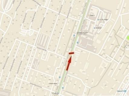 Білборд, Бігборд (Борд)  B у Дніпро (Дніпропетровськ), 6х3  пр.Олександра Поля, напрямок до пр.Дмитра Яврницького (автодорожній технікум) схема