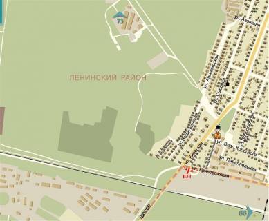 Билборд A в Днепр (Днепропетровск), 6х3  вул.Криворізька, 107 схема