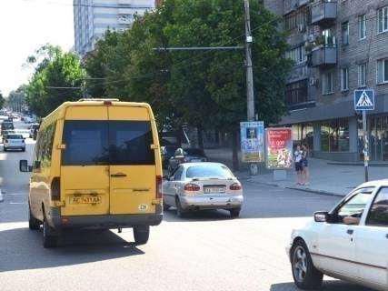 Ситилайт A в Днепр (Днепропетровск), 1,2x1,8  пр.Олександра Поля, 12 (маг. Інтертоп) пішохідний перехід фото 1