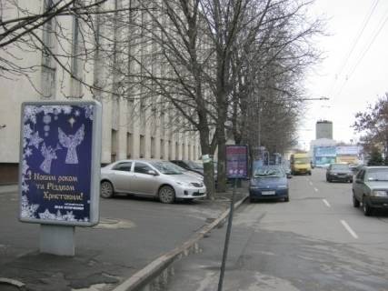 Сiтiлайт B у Дніпро (Дніпропетровськ), 1,2x1,8  пр.Дмитра Яворницького, 93 (5), Будинок Профспілок, НОМЕР5 Фото 1