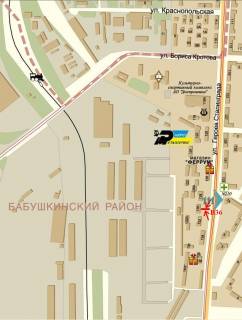 Билборд A в Днепр (Днепропетровск), 6х3  пр. Богдана Хмельницького (Героїв Сталінграда), 130 схема