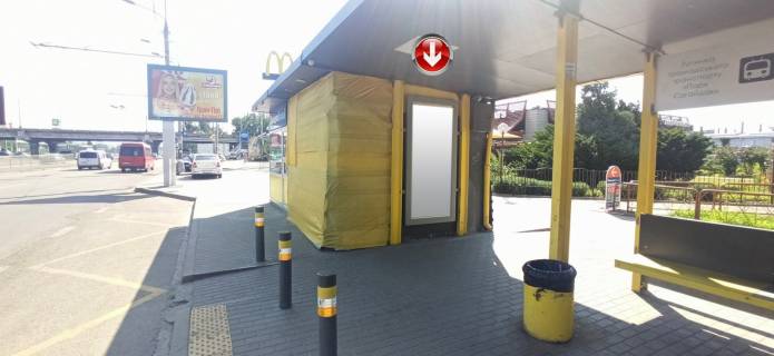 Нестандарт A в Днепр (Днепропетровск), 0,80х1,86  Пр.Слобожанський, біля буд.1Ж, біля МАКДОНАЛДС фото 1