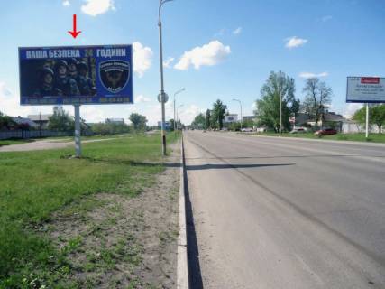 Билборд B в Павлограде, 6х3  вул.Дніпровська, 316, біля Авторинку, із центру фото 1