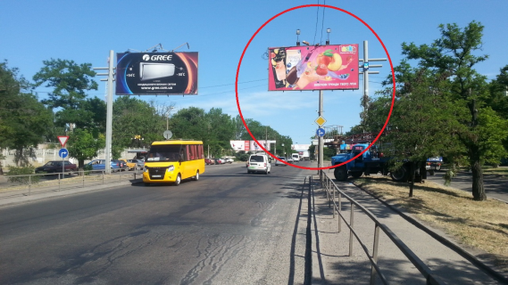 Билборд A в Николаеве (VIP)ул. Б. Морская / Варваровский мост фото 1