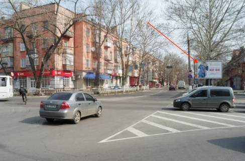 Билборд A в Херсоне, 3х6  пер.Пугачева/пл.Ганнибала фото 1
