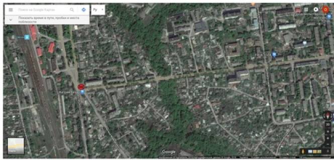 Білборд, Бігборд (Борд)  B у Ромнах, 3х6  Горького, 188 схема