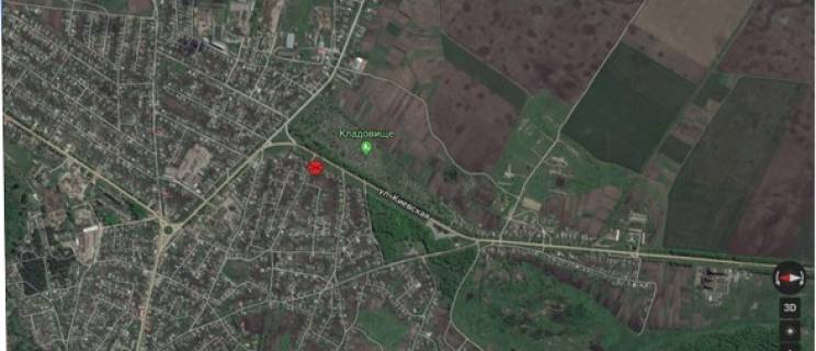 Білборд, Бігборд (Борд)  A у Ромнах, 3х6  Киевская,1 схема