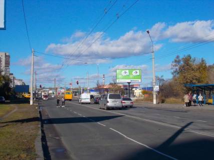 Билборд A в Сумах, 6x3  Героїв Крут вул.,  30 (напроти) (перед АЗС "Укрнафта",300 м. до "Епіцентру") фото 1
