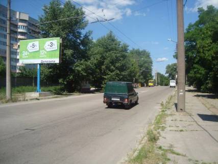 Билборд B в Кропивницкий (Кировоград), 6x3  Поповича вул. ( від Г. Дмитрян вул., Залізн вокзал) фото 1